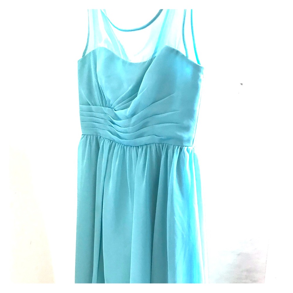 High-low bridesmaid dress